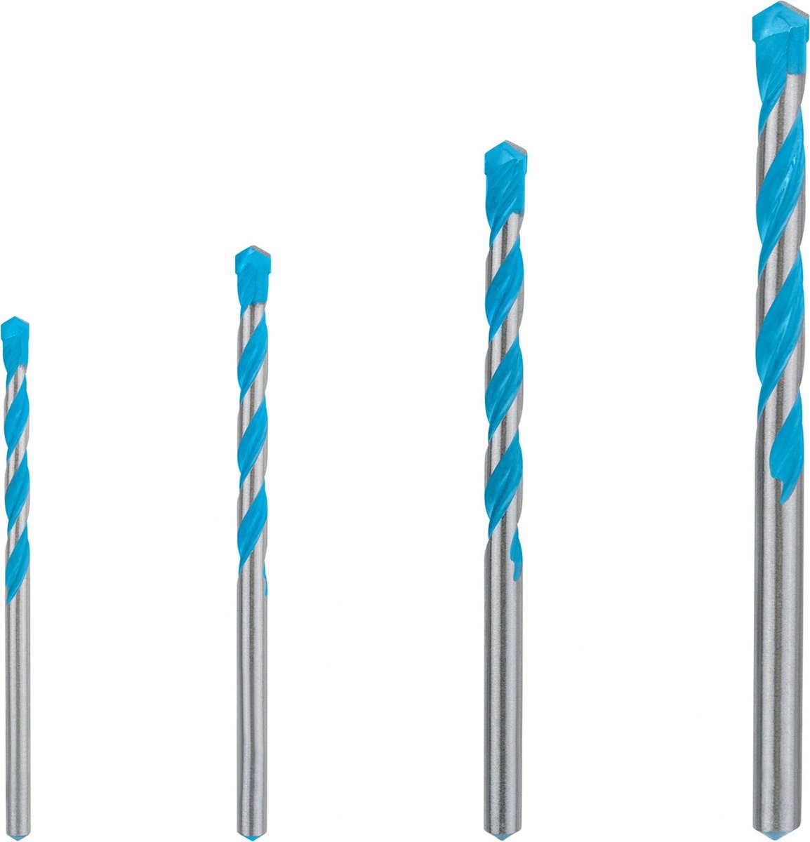 Bosch Expert Line 4-teiliges Universal-Bohrer-Set: 4 5 6 8 mm