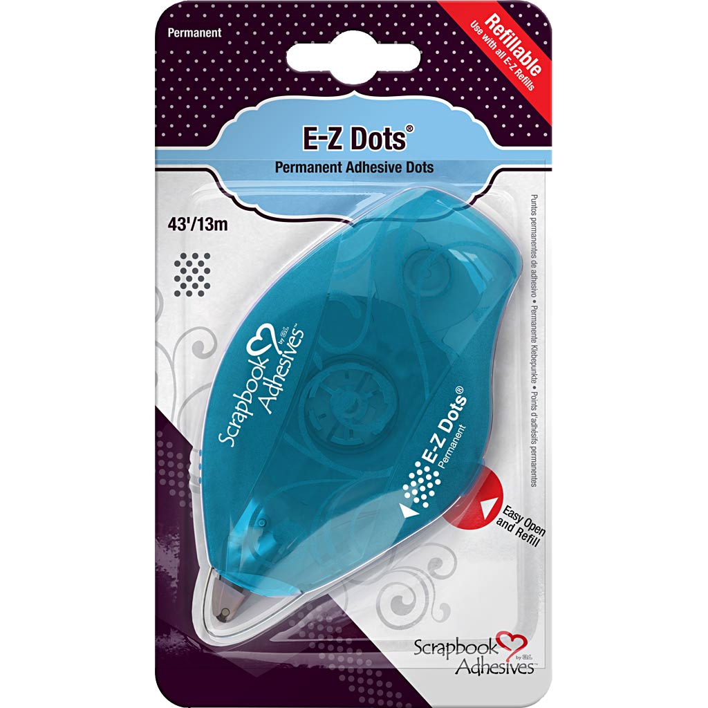 E-Z Runner®, Punkte, dauerhaft, B: 8 mm, 15 m 1 Roll