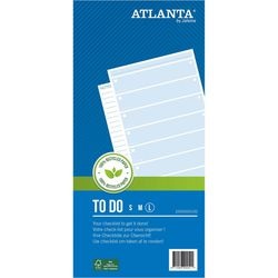 Djois Atlanta Notizblock To-Do groß 15 x 29,7 cm weiß