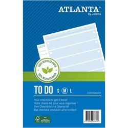 Djois Atlanta Notizblock To-Do Medium 13,5 x 19,5 cm weiß