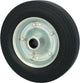 Carpoint Ersatzrad für Bugrad (EAN 8711293053773) – Metallfelge und Vollgummirad – Rad 200 x 50 mm – Tragfähigkeit 150 kg