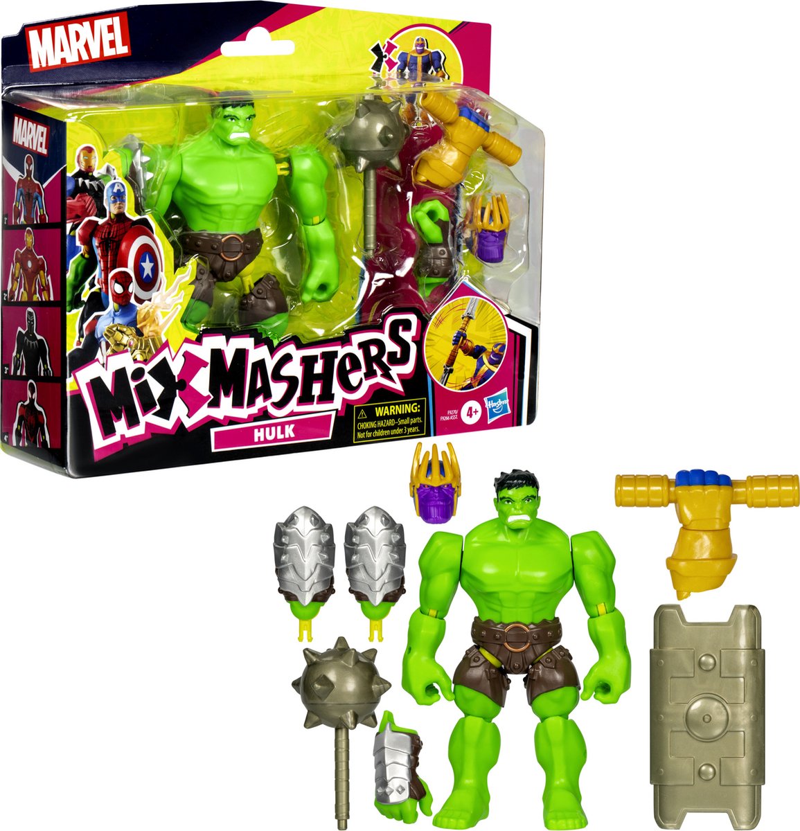 Mixmashers Avengers Figuren Sie Deluxe Hulk