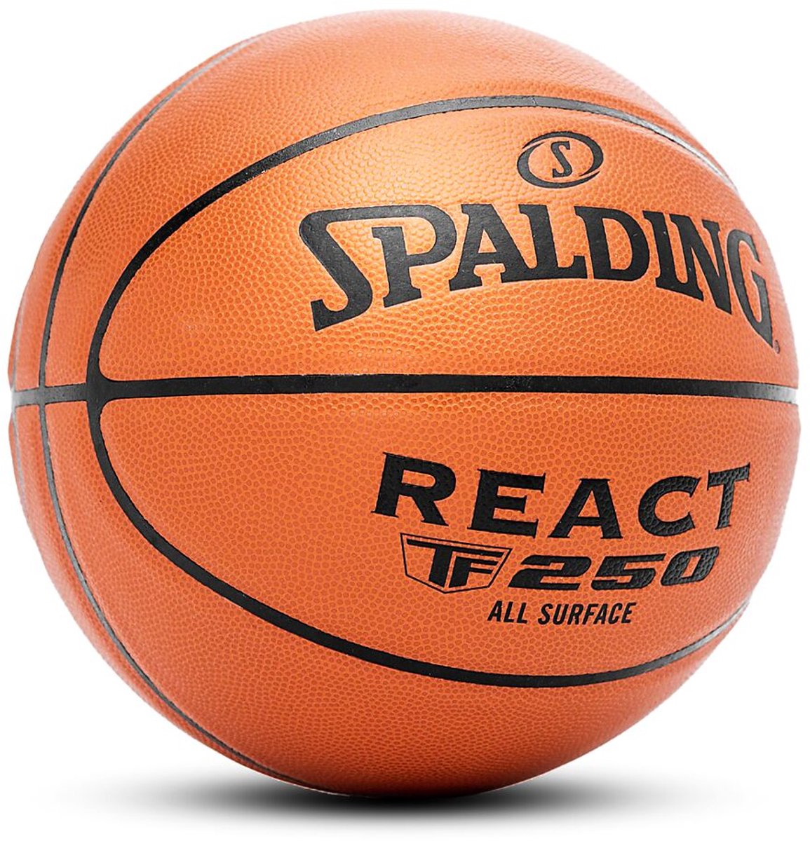 Spalding React TF-250 Basketball Größe 7 – Indoor Outdoor