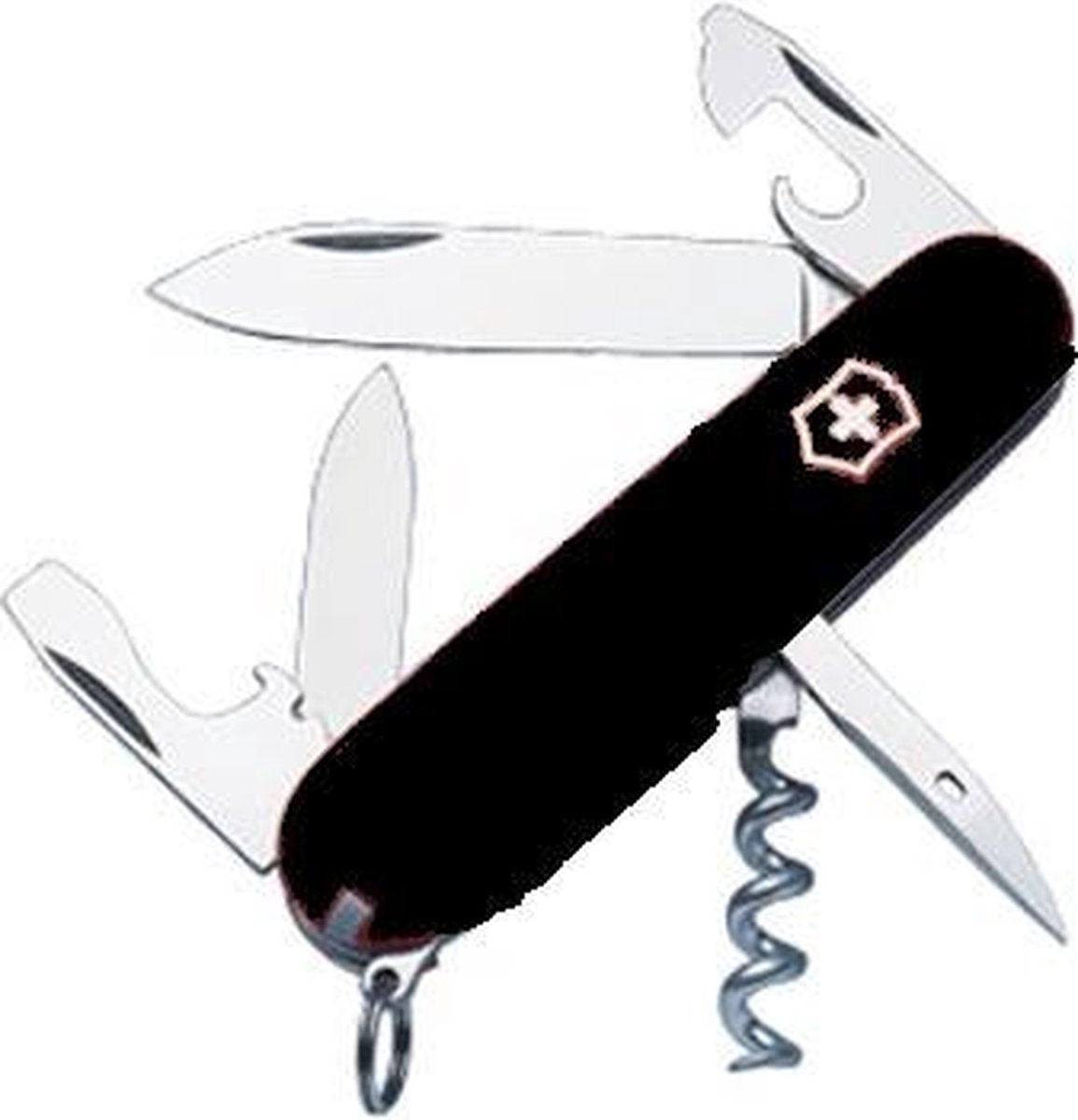 Victorinox Spartan Taschenmesser - 12 Funktionen - Schwarz