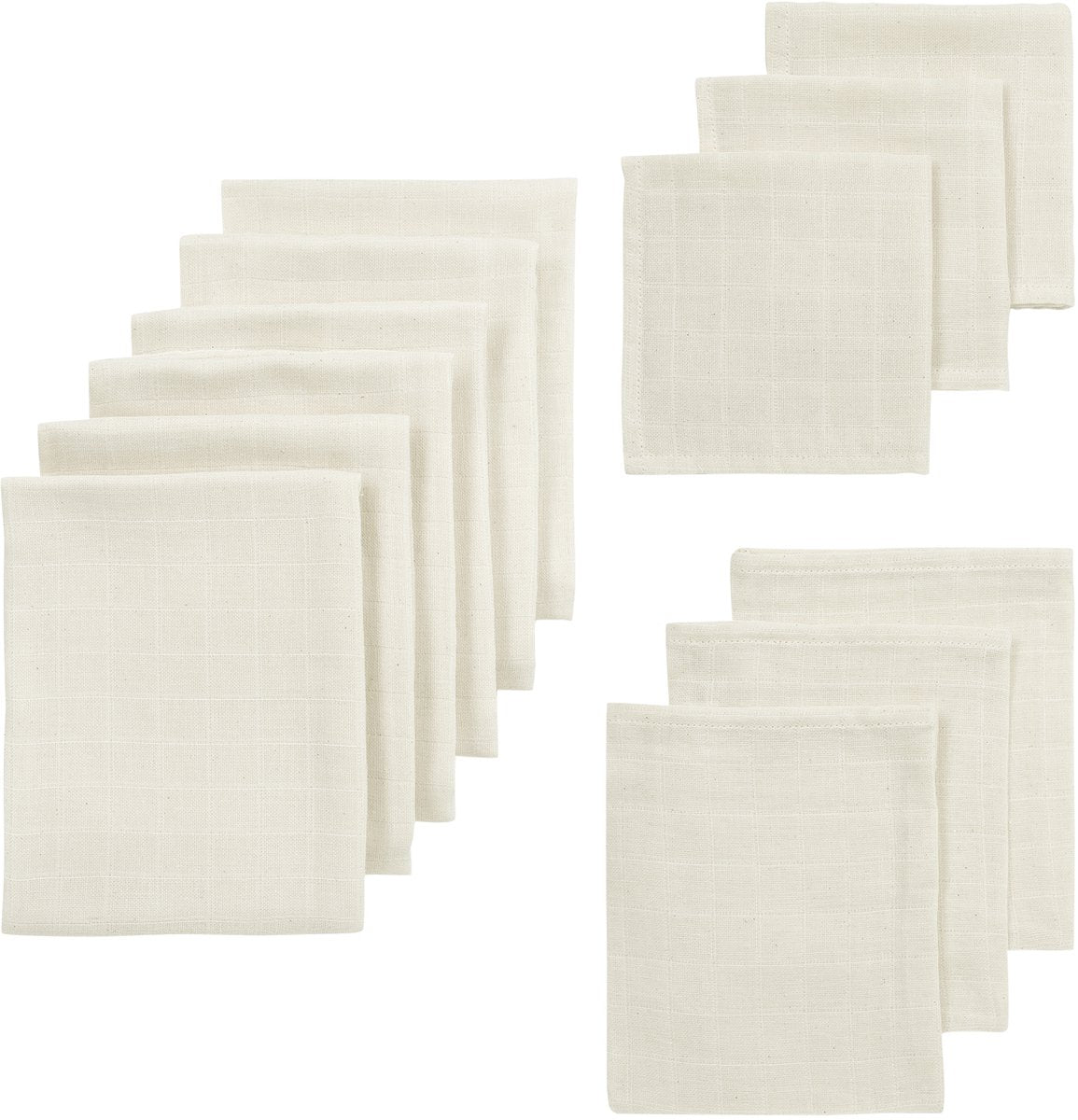Meyco Baby Nature Starterset – hydrophil – 12er-Pack