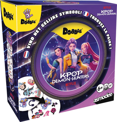 Jochbein-Dobble: Kpop-Dämonenjäger – Kartenspiel – Reaktionsspiel für Kinder und Erwachsene – Reisespiel für Kpop-Dämonenjäger-Fans