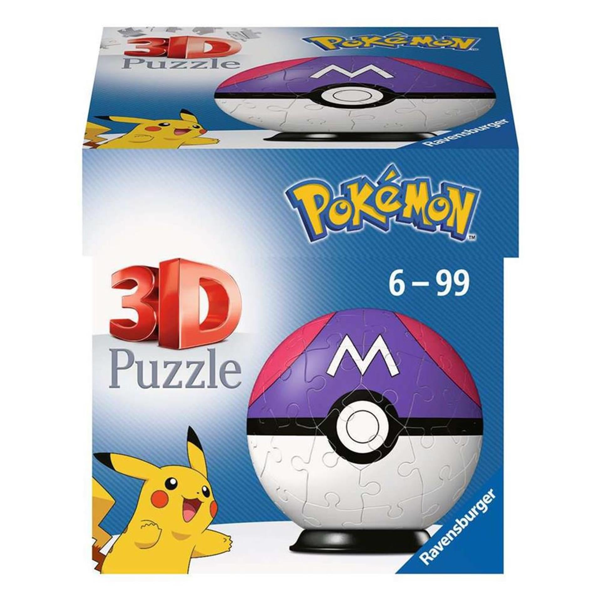 Ravensburger Pokemon Masterball 3D -Puzzle, 54st.