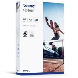 Papier Tecno Speed ​​80 A3 g m2 500 Blatt.