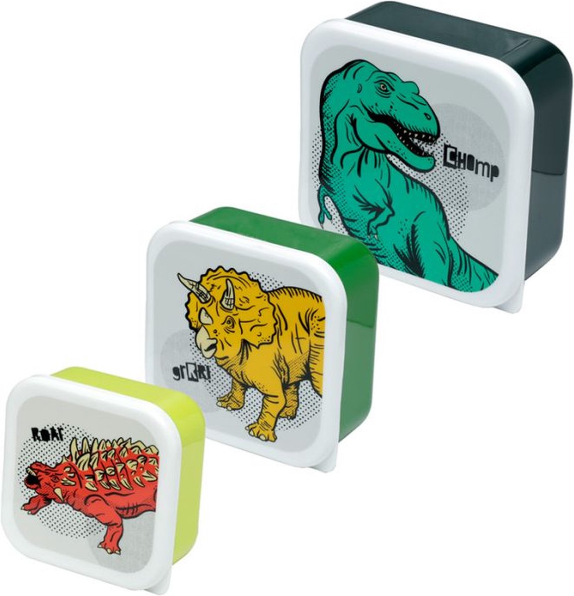 SET 3 BOUND BOX M L XL - DINOSAURS