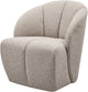 Woood Mojo Drehsessel - Bouclé - Beige Melange - 75x68x77
