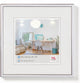 Walther New Lifestyle - Kunststoffrahmen - Fotogröße 20x20 cm - Silber