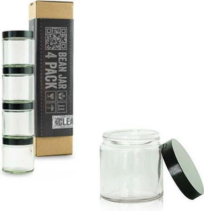 Comandante Bohnenglas – Klarglas – 4er-Pack