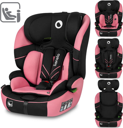 Lionelo Levi One i-Size – Autositz 76–150 cm – Gruppe 0+ und 1 – Dri-Seat-System – verstellbare Kopfstütze aus Memory-Schaum – verstärkter Seitenschutz – FWF-Montage – bequeme Armlehnen – breiter Sitz mit EPE-Schaum – R129 – Gurt