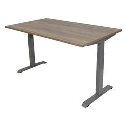 Schreibtisch Euroseats Robson Eiche, grau