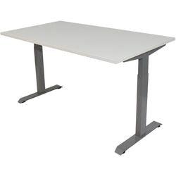 Schreibtisch euroseats grau, weiß