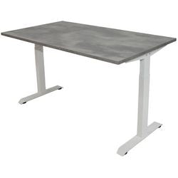 Schreibtisch euroseats oxidgrau 620 840x1200x800