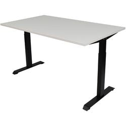 Schreibtisch euroseats schwarz, weiß 620-840x1200x800