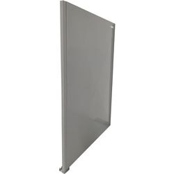Beweglicher Schutzschirm manorga 7035 grau