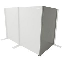 Beweglicher Schutzschirm manorga 7035 grau