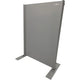Beweglicher Schutzschirm manorga 7035 grau