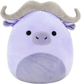 Squishmallows Kuscheltier Plüsch – Lila Wasserbüffel, 30 cm - afbeelding 1