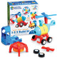 Lernressourcen 1-2-3 build it!™ Raketenzug-Helikopter – 2+