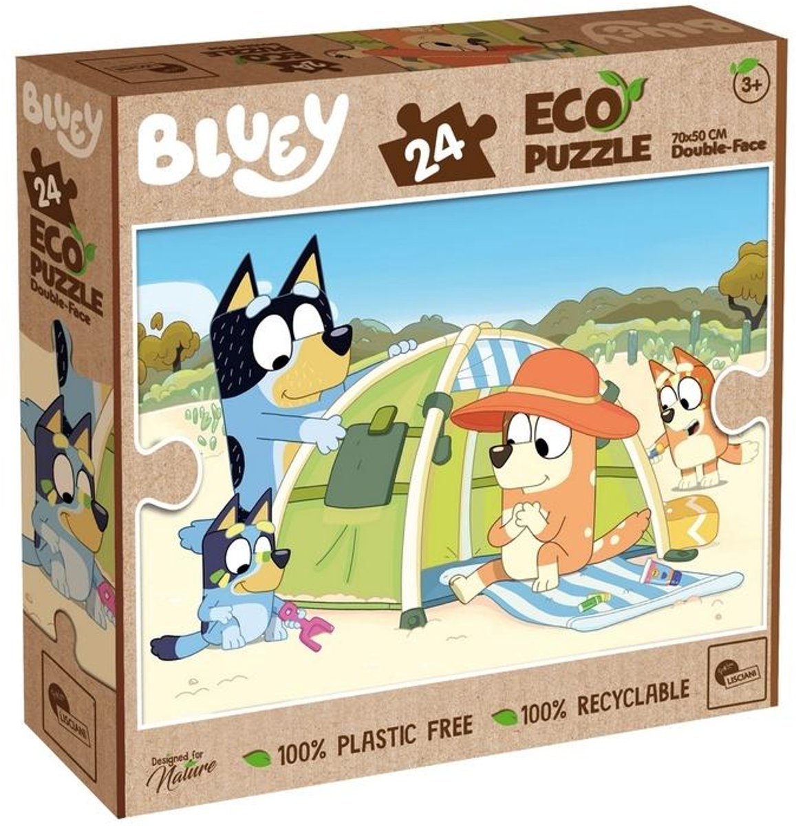 Lisciani Bluey Eco Puzzle df 24