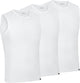 Gripgrab – ultraleichtes 3er-Pack Mesh-Unterhemd ohne Ärmel, Sommer-Fahrrad-Unterhemd, Polygiene-Sweatshirt – Weiß – Herren – Größe XL