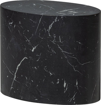 Woood Quint Beistelltisch - MDF - Schwarz - 33x40x24