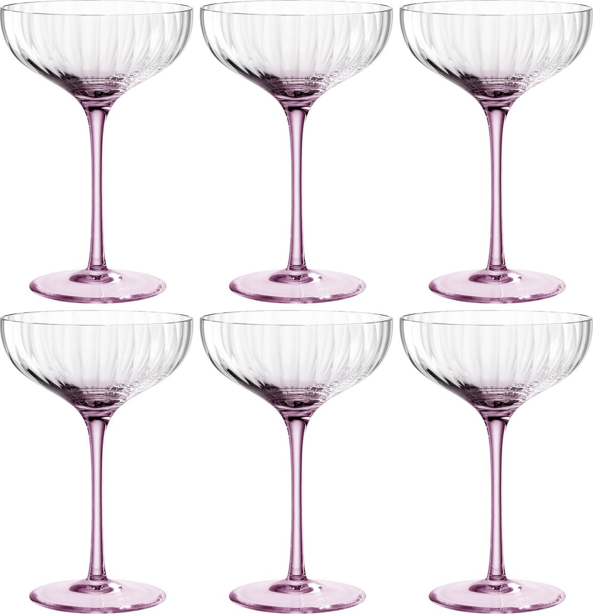 Leonardo Poesia Champagner-Coupé 260 ml Rosé – Set 6