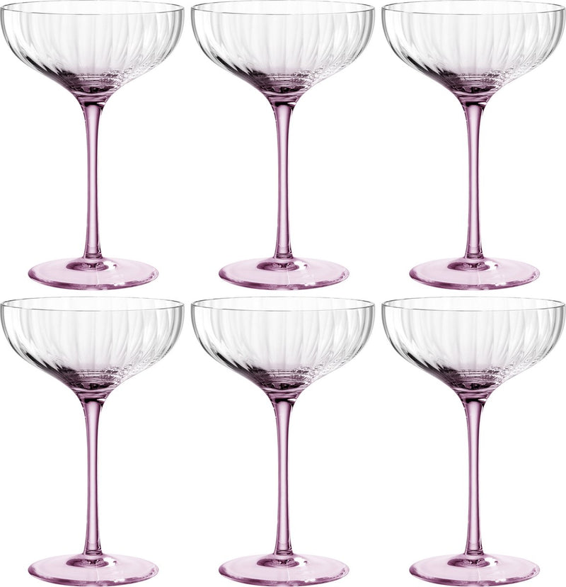 Leonardo Poesia Champagner-Coupé 260 ml Rosé – Set 6