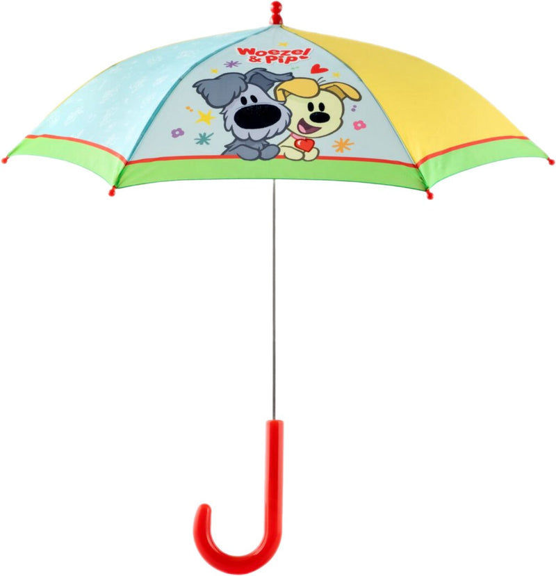 Woezel und Pip Woezel Pip Regenschirm, Durchmesser 66 cm Kinderschirm – Bambolino-Spielzeug