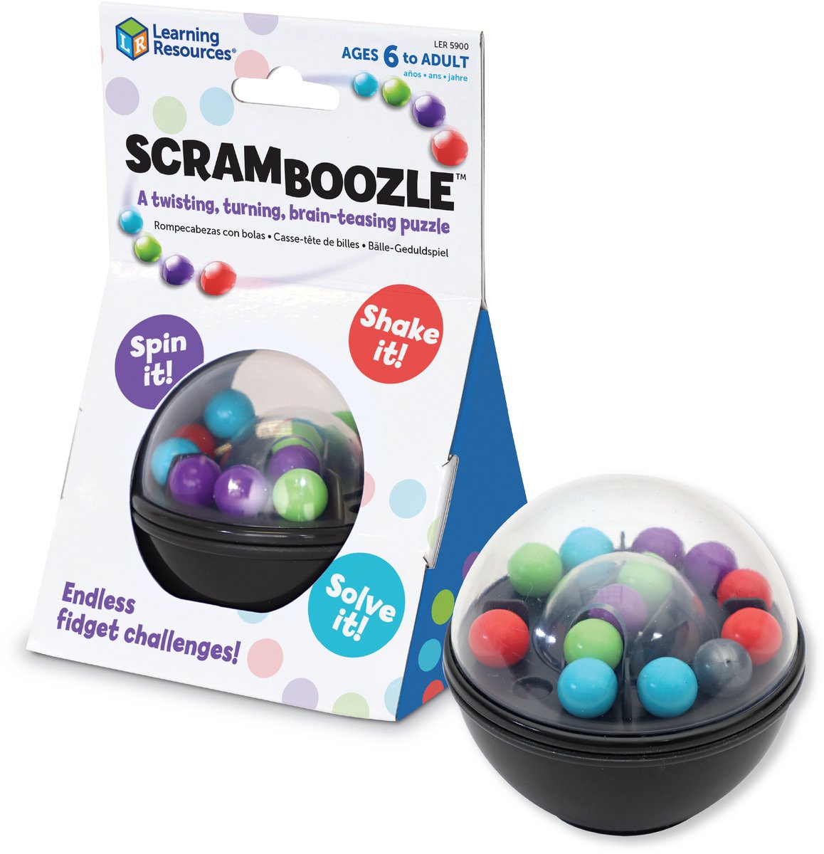 Lernressourcen scramboozle™ – Puzzleball (6+) – 3+