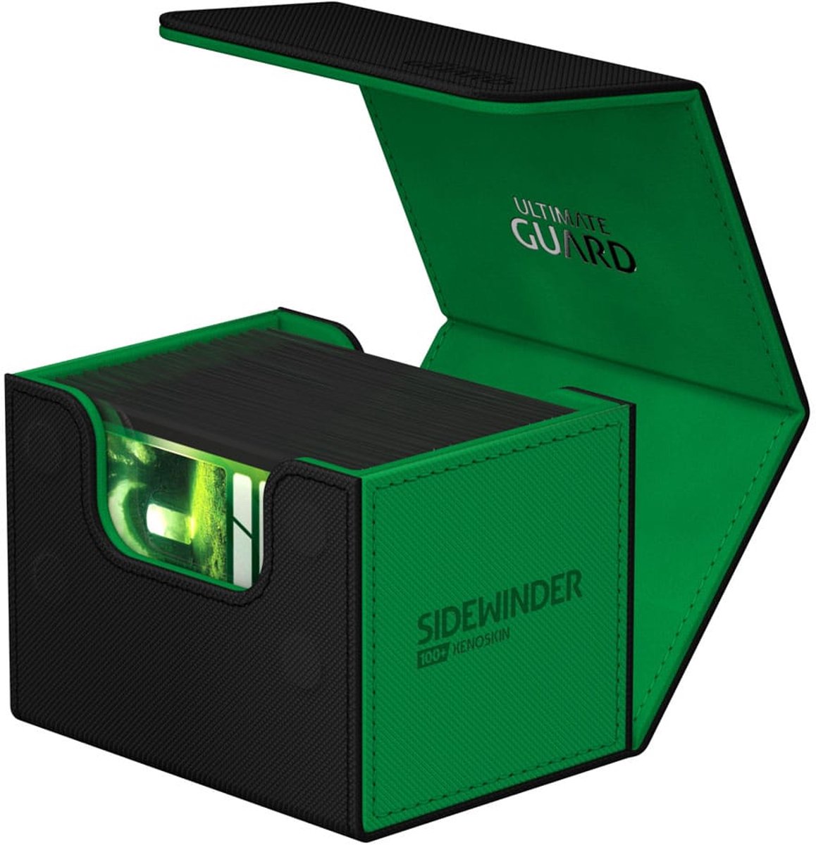 Ultimate Guard Sidewinder 100+ Xenoskin-Synergie – Schwarz Grün