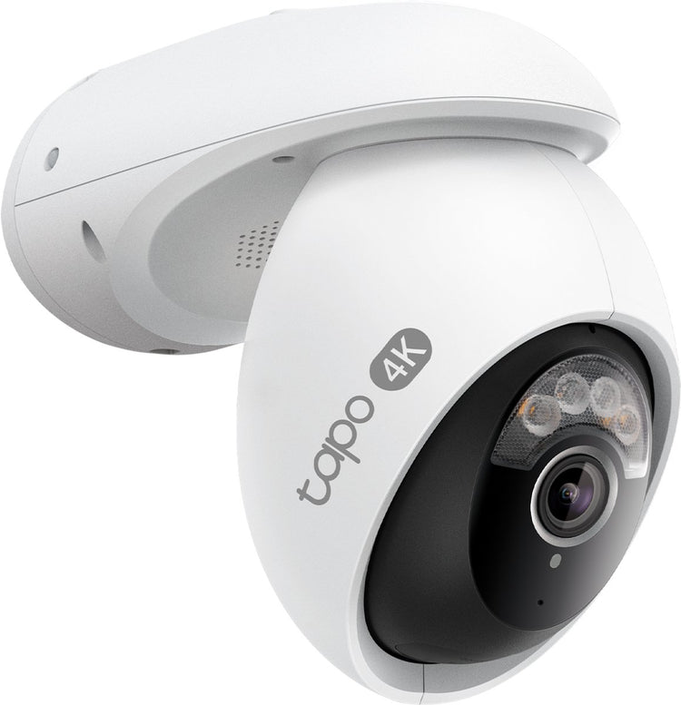 Tp-Link Tapo C560WS Outdoor-Überwachungskamera – 4K 8 MP – IP66 – Schwenk-Neigefunktion – KI-Erkennung