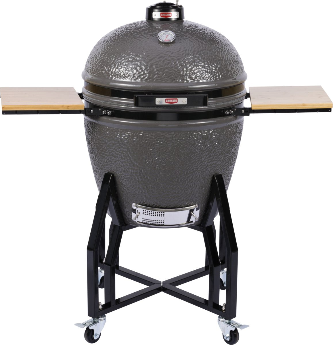 Grill Guru Kamado Barbecue Original XL ø56 cm ø22,05 Zoll – komplett – grau