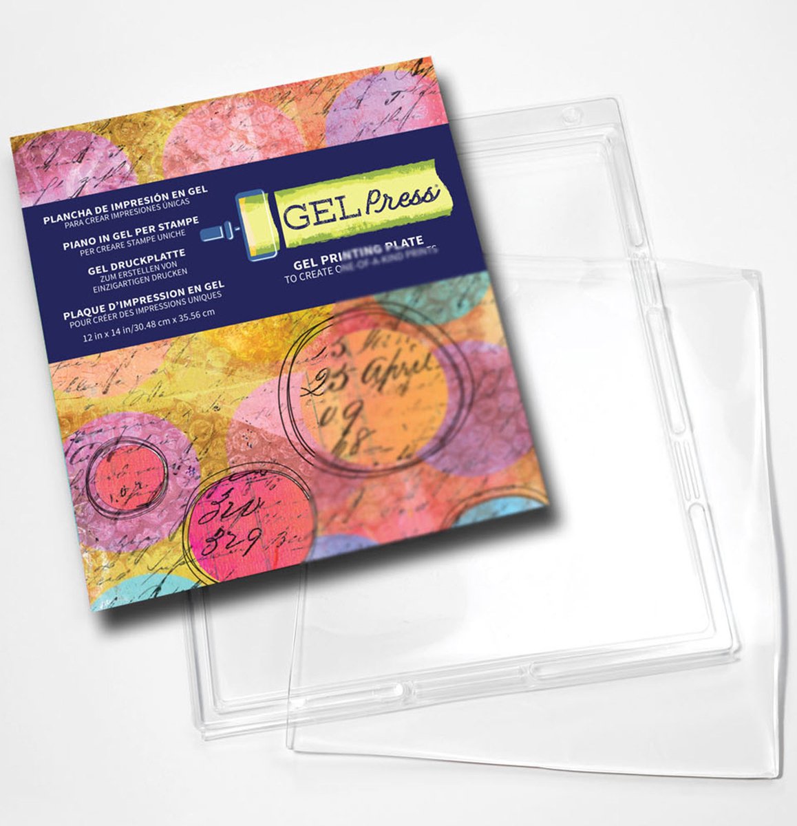Gelpress-Druckplatte – Gel – Rechteck – 30,48 x 35,56 cm