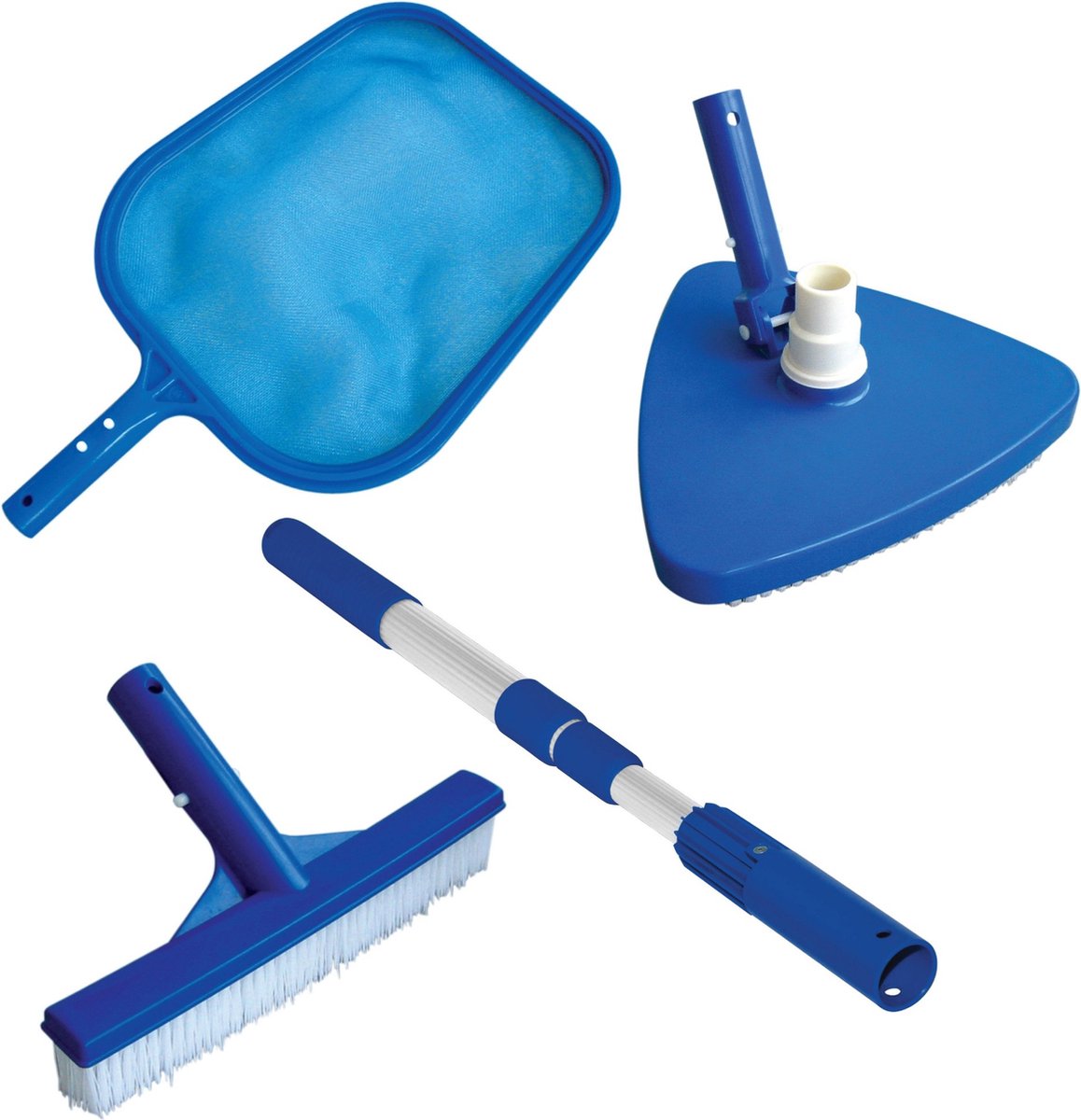 Kokido 4-teiliges Schwimmbad-Wartungsset Reinigungsset Reinigungsset