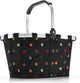 Reisenthel Carrybag Einkaufskorb – 22l – Punkte schwarz