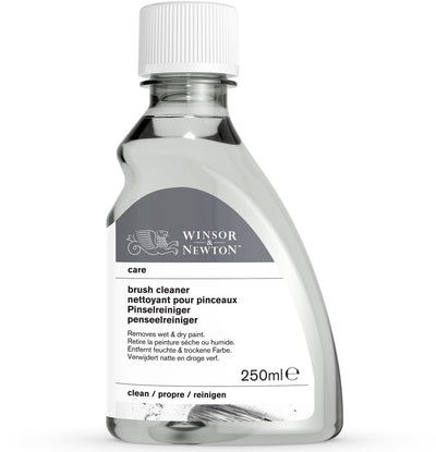Winsor Newton 3039740 Künstlerpflege Pinselreiniger 250 ml – Pinselreiniger für Öl-, Acryl- und Alkydfarben