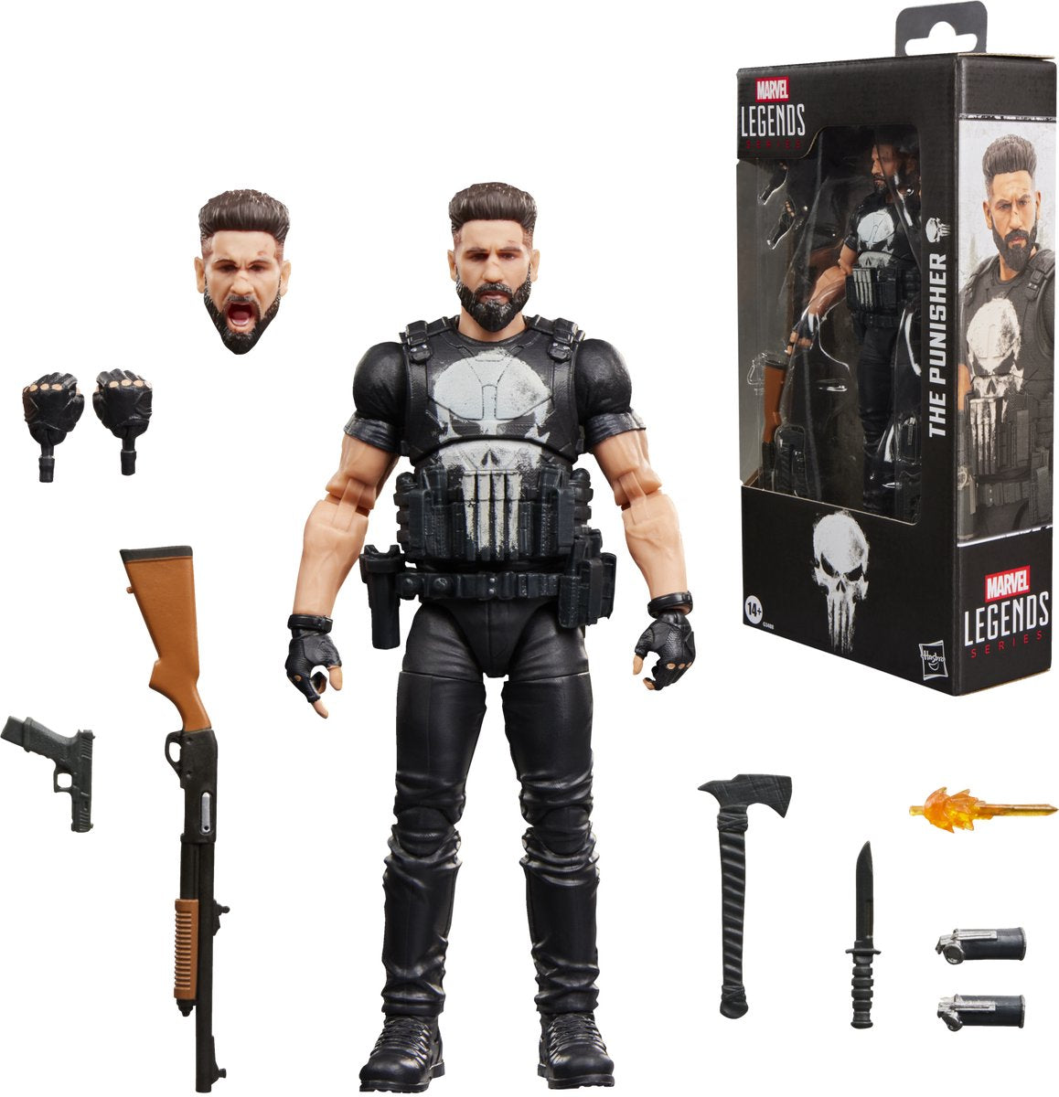 Marvel Legends Series Punisher, The Punisher, Sammel-Actionfiguren-Set von 15 cm
