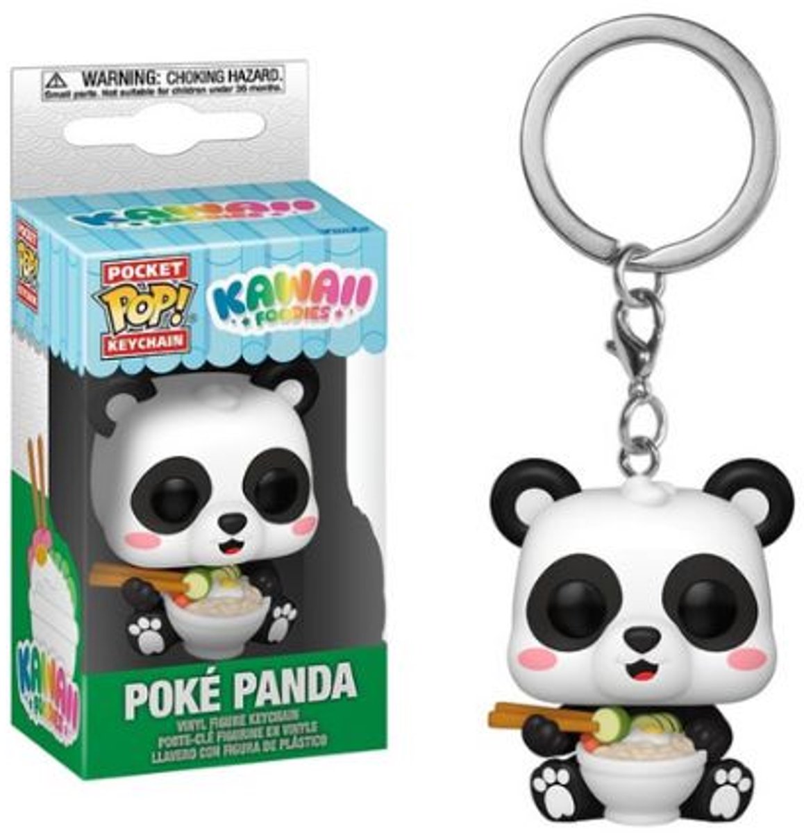 Funko Pocket Pop! Schlüsselanhänger: Kawaii Foodies - Poké Panda