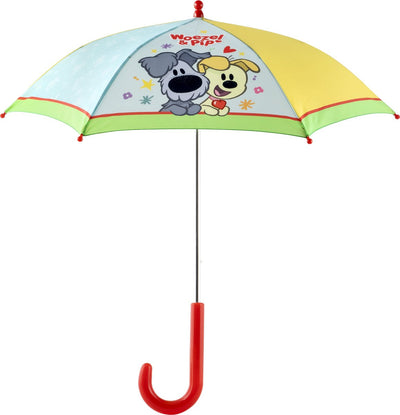 Woezel und Pip Woezel Pip Regenschirm, Durchmesser 66 cm Kinderschirm – Bambolino-Spielzeug