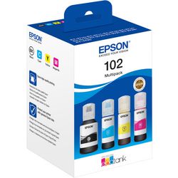Tintenpatronenset Ecotank Epson 102 4-farbig