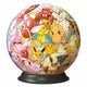 Ravensburger 3D Puzzle Ball Pokémon Charaktere, 54st.