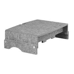 Monitor-Standard-Bakerelkhuizen-Kappe, hellgrauer Filz