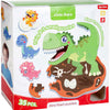 Toi-toys kleine Sterne Schaumboden Puzzle Dino, 36st.