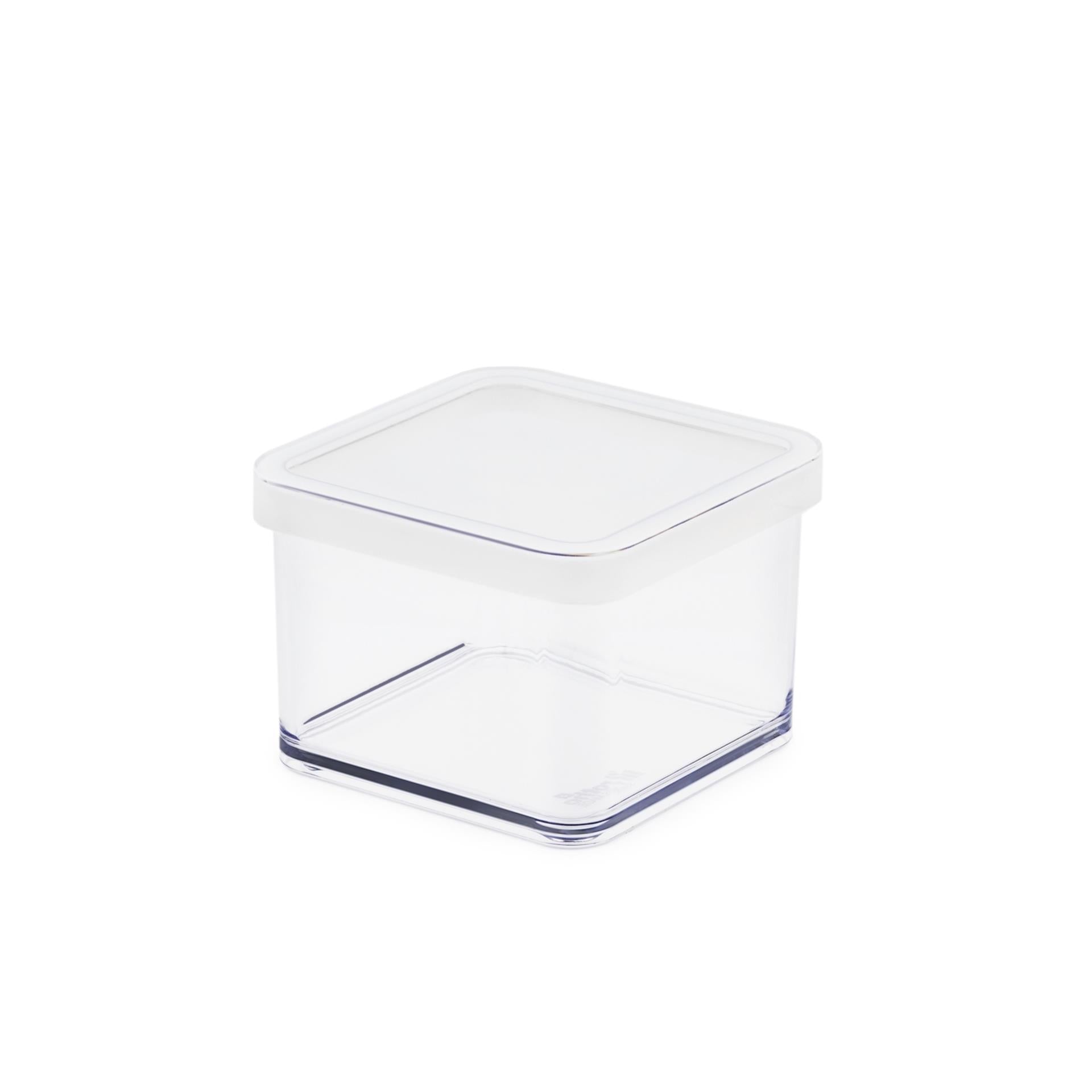 Rotho Loft-Aufbewahrungsbox quadratisch 0,5l weiß