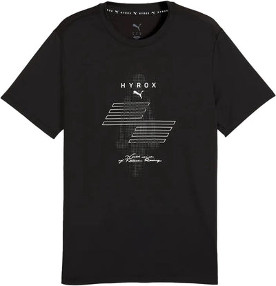 Puma x Hyrox Cloudspin Thermoadapt T-Shirt in Schwarz.
