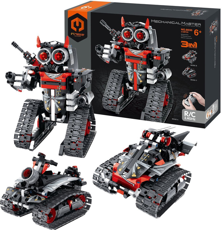 No Name im.master RC-Roboter – 3-in-1-Konstruktionsspielset – Stielspielzeug